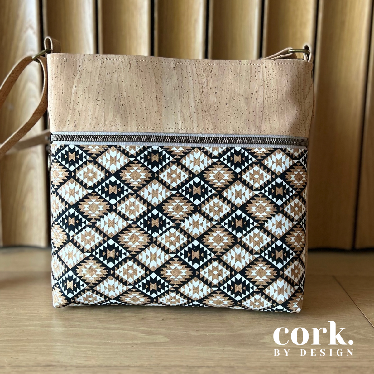 Maria Cork Shoulder Bag - Tribal