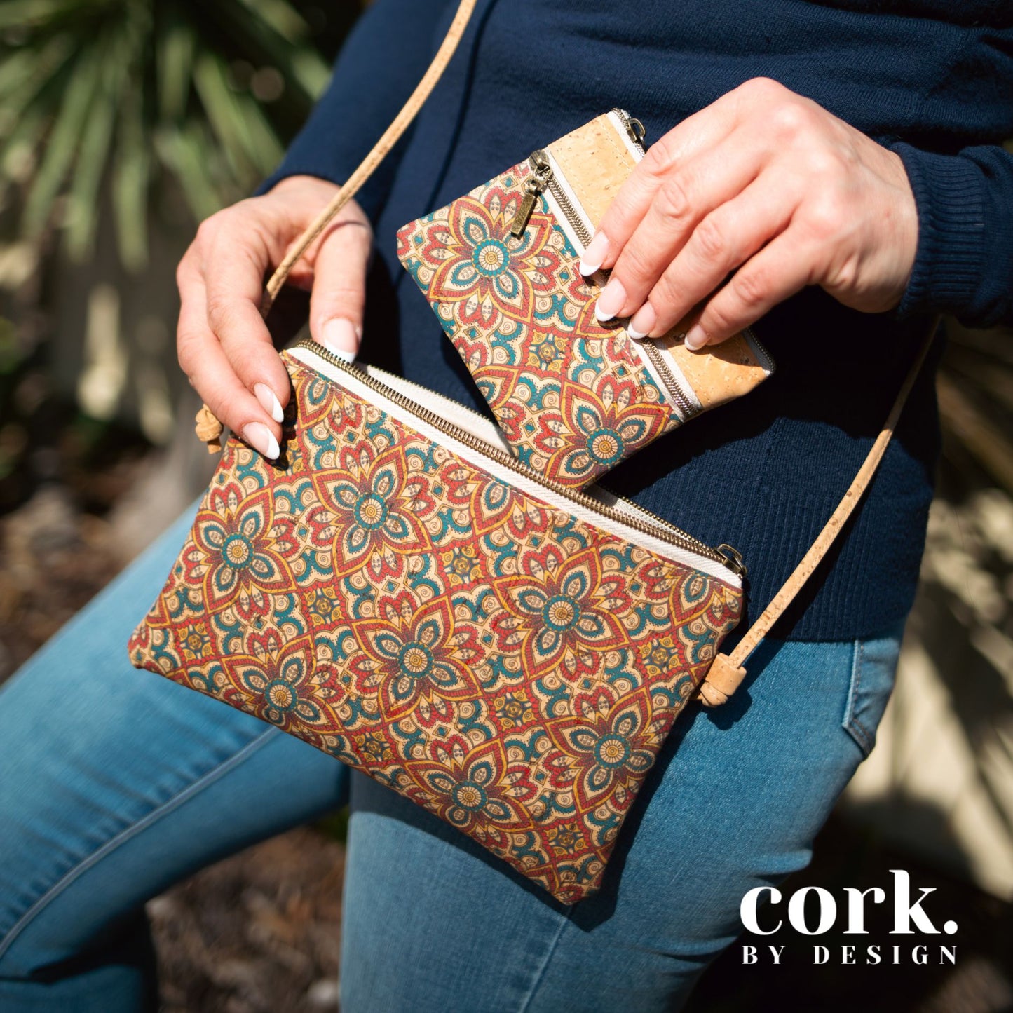 Isabel Cork Purse - Geo