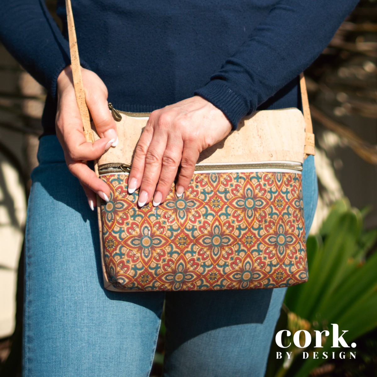 Victoria Cork Crossbody Bag - Majorca