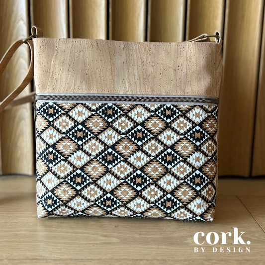 Maria Cork Shoulder Bag - Tribal
