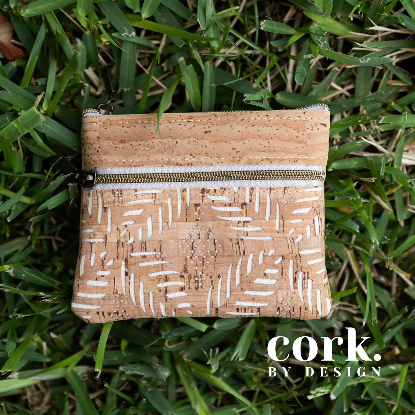 Isabel Cork Purse - Laser Cut Leaf