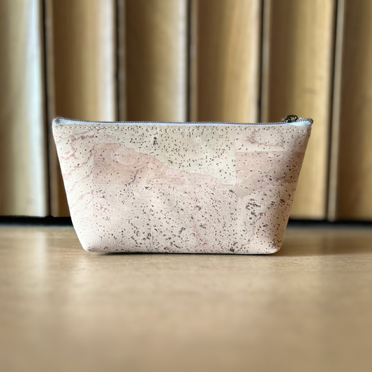 Kelly Makeup Purse - Laser Cut Leaf