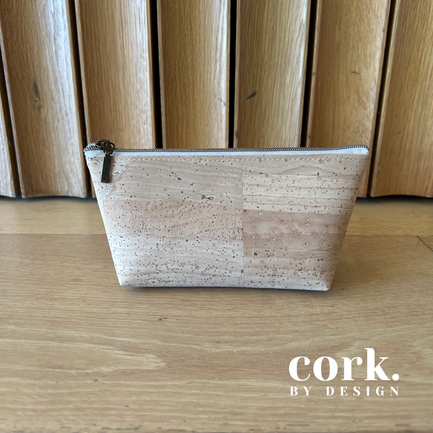 Kelly Makeup Purse - Natural