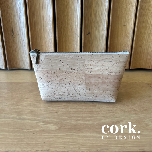 Kelly Makeup Purse - Natural