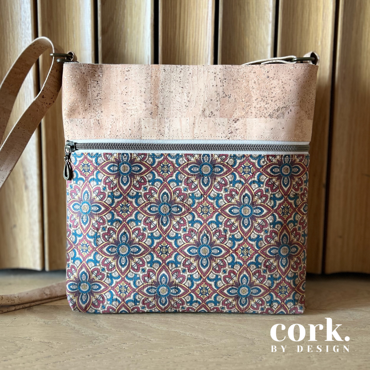 Maria Cork Shoulder Bag - Majorca