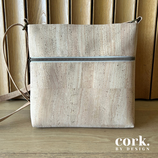 Maria Cork Shoulder Bag - Natural