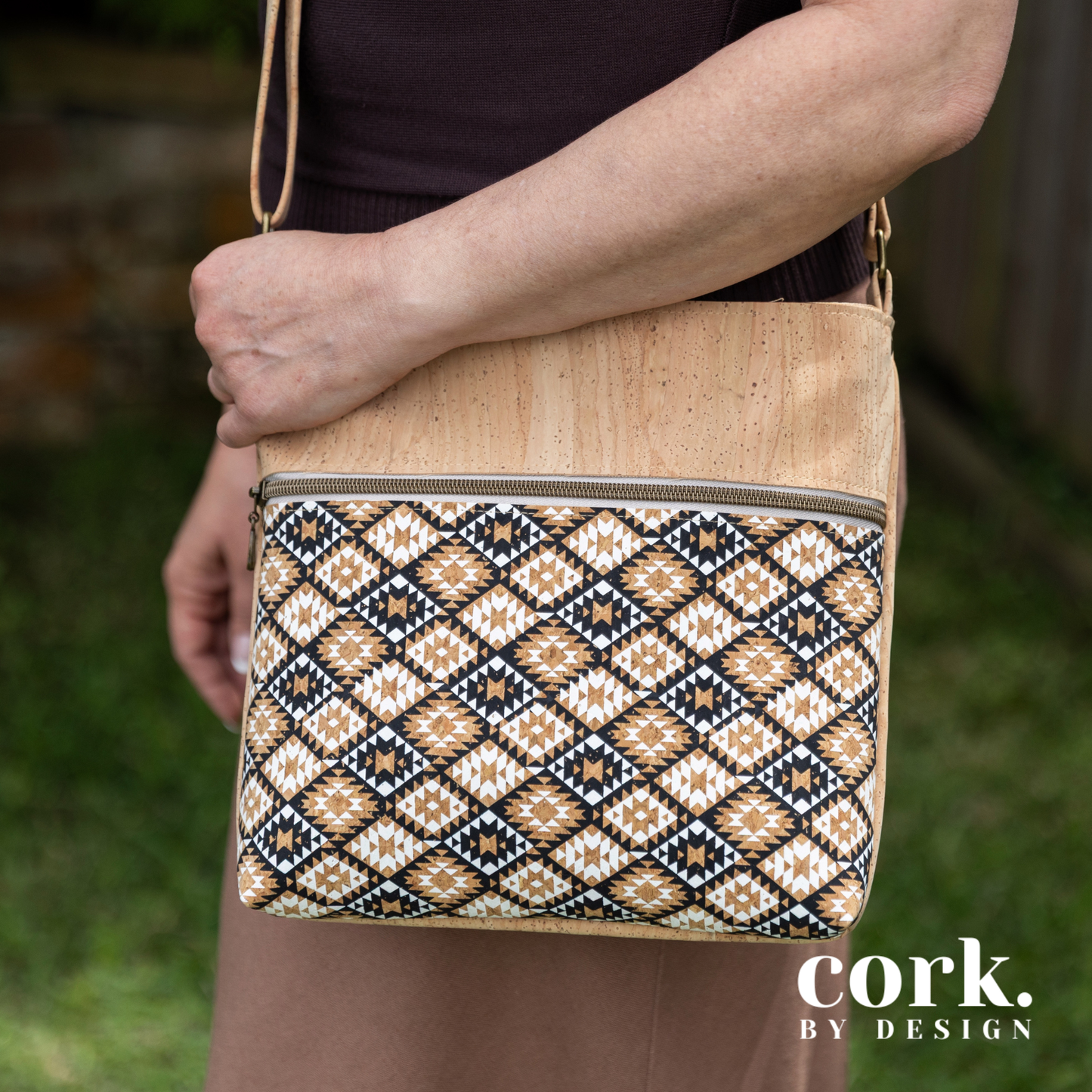Maria Cork Shoulder Bag - Tribal